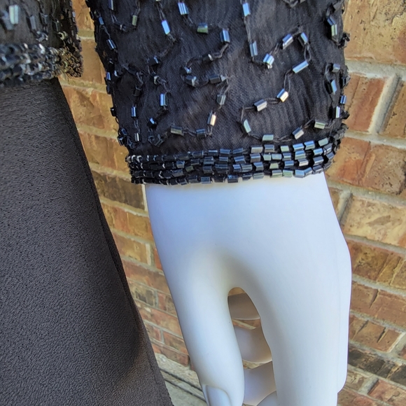 vintage ronni nicole skirt by Ouida and fully beaded formal jacket by JM… - Picture 11 of 13